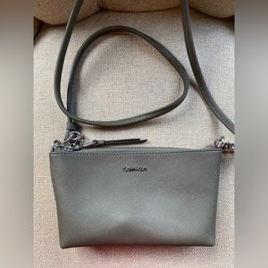 Calvin Klein Cross Body Purse Green